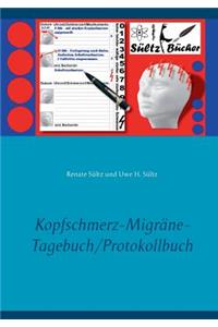 Kopfschmerz-Migräne-Tagebuch/Protokollbuch XXL