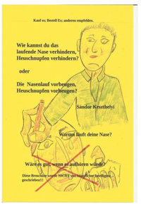 Wie kannst du das laufende Nase verhindern