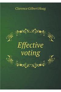Effective voting