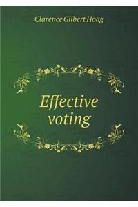 Effective Voting