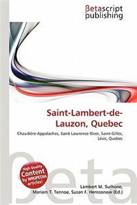 Saint-Lambert-de-Lauzon, Quebec