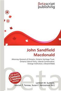 John Sandfield MacDonald