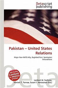 Pakistan - United States Relations