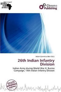 26th Indian Infantry Division