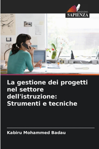 gestione dei progetti nel settore dell'istruzione