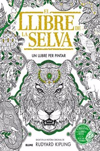 Llibre de la selva: Un llibre per pintar