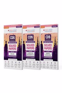 Oswaal CDS Question Bank | Chapter-wise & Topic-wise Previous Years Solved Question Papers (2014-2023) Set of 3 Books : English, General Knowledge, Elementary Mathematics For 2024 Exam
