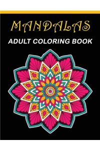 Mandalas Adult coloring Book