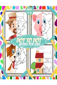 Dot To Dot Books For Kids ages 4-8