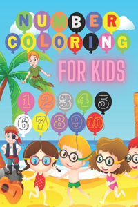 Numbers Coloring Books