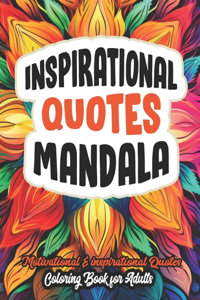 Inspirational Quotes Coloring Book