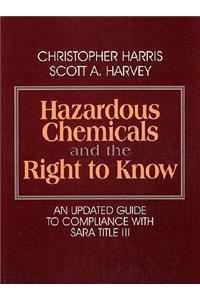 Hazardous Chemicals and the Right to Know