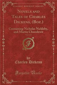 Novels and Tales of Charles Dickens, (Boz.), Vol. 3 of 3