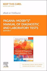 Mosby's Manual of Diagnostic and Laboratory Tests - Elsevier eBook on Vitalsource (Retail Access Card)