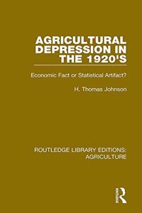 Agricultural Depression in the 1920's