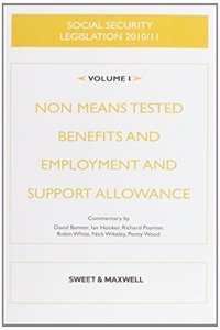 Social Security Legislation 2010/2011 Volume 1: