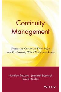 Continuity Management