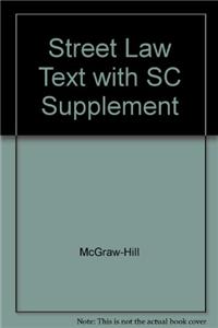 Street Law Text with SC Supple