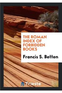 The Roman Index of Forbidden Books