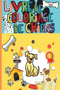 Livre de Coloriage de Chiens