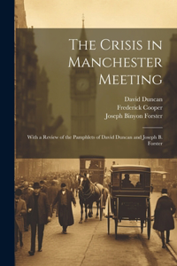 Crisis in Manchester Meeting