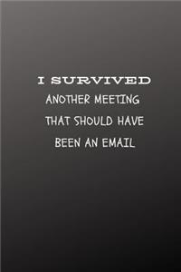 I Survived Another Meeting That Should Have Been An Email