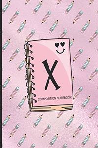 Composition Notebook X