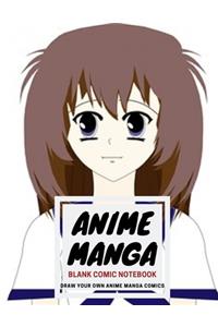 Anime Manga Blank Comic Notebook