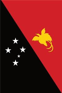 Papua New Guinea Travel Journal - Papua New Guinea Flag Notebook - Papuan Flag Book