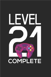 Level 21 Complete