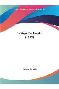 Siege De Hesdin (1639)