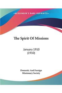 Spirit Of Missions