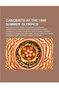 Canoeists at the 1968 Summer Olympics