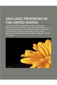 Geologic Provinces of the United States