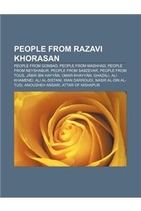 People from Razavi Khorasan