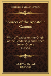 Sources of the Apostolic Canons