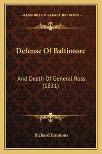 Defense Of Baltimore