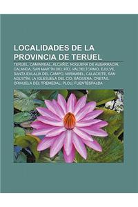 Localidades de La Provincia de Teruel