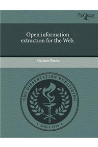 Open Information Extraction for the Web