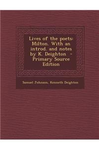 Lives of the Poets