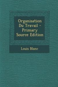 Organisation Du Travail