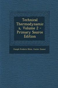 Technical Thermodynamics, Volume 2
