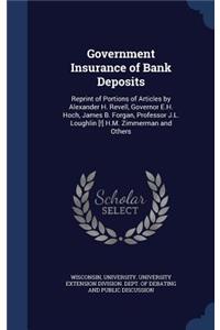 Government Insurance of Bank Deposits