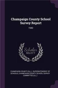 Champaign County School Survey Report