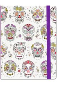 Jrnl Mid Sugar Skulls