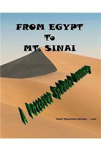 From Egypt to Mt. Sinai