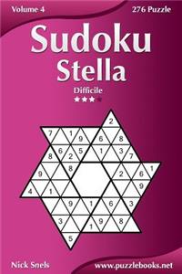 Sudoku Stella - Difficile - Volume 4 - 276 Puzzle