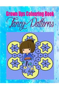 Grown Ups Colouring Book Fancy Patterns Mandalas