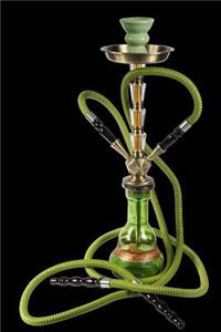 An Antique Green Hookah