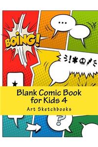Blank Comic Book for Kids 4